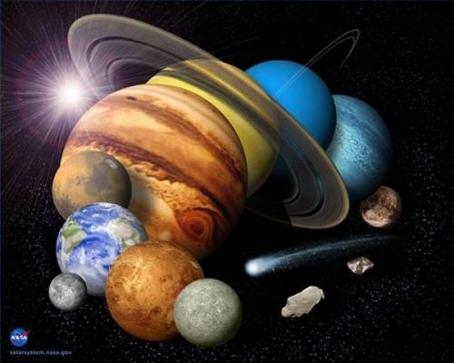 Informasjon om solsystemet
