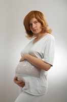 Stretch Mark Spots Under en graviditet