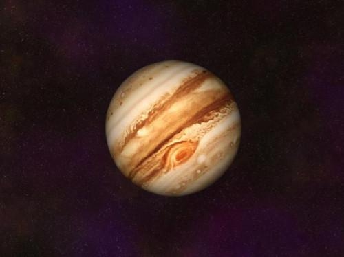 Hva er den gjennomsnittlige temperaturen på Jupiter?