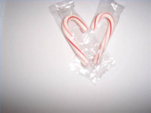Hvordan lage en Valentine Heart Fra Candy Canes