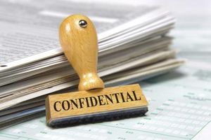 Hvordan identifisere et dokument som konfidensiell