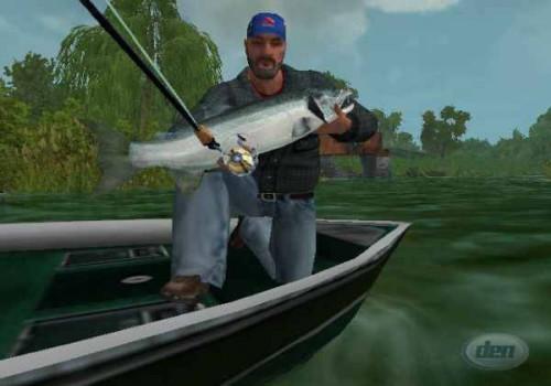 Hvordan å dra inn fisk på Rapala Pro Fishing for PlayStation 2
