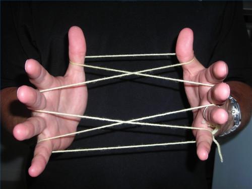 Instruksjoner for String triks for å gjøre hjemme