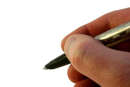 Hvordan skrive en Script håndskrift