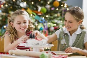 Julen Cake dekorere ideer for Kids