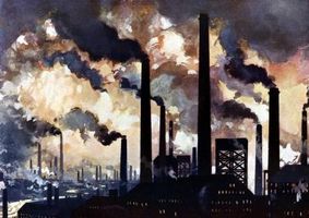 Den negative effekten av industri på global oppvarming