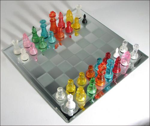 Hvor kan jeg få et glass Chess Set
