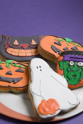 Halloween Cookie dekorere med Kids
