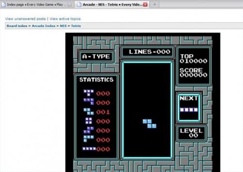 Hvordan spille Nintendo Tetris Online