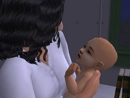 Hvordan få en baby på Sims 2 spill