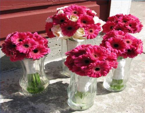 Blomster skal bruke i bryllup buketter