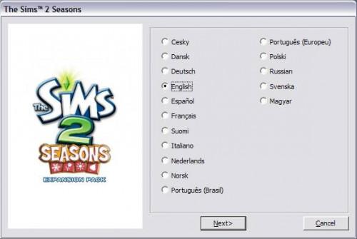 Slik spiller Sims 2 Årstider