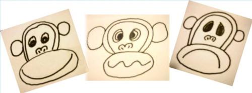 Hvordan Tegn en Cartoon Monkey