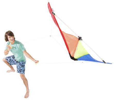 Hvordan bygge en to-linje Triangle Kite