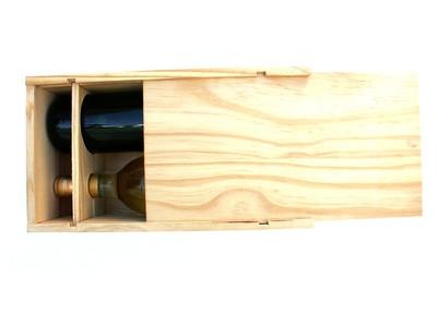 Hvordan bygge en to-flaske Wood Wine Box