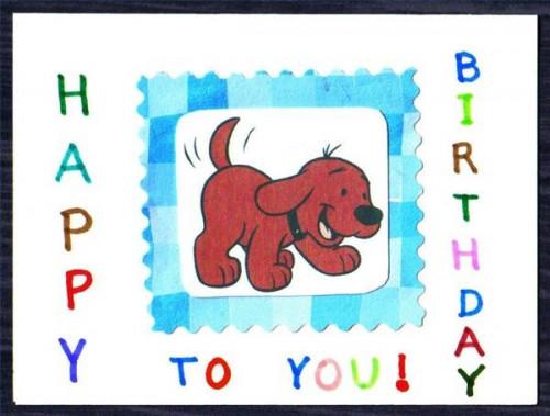 Hvordan lage Puppy bursdagskort