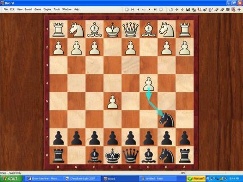 Slik spiller Alekhine forsvar i sjakk