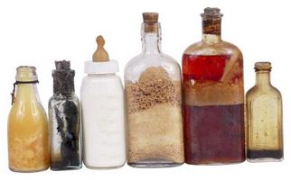 Hvordan organisere Glass Antikke Flasker