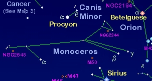 Hvordan finne og identifisere den Constellation Monoceros