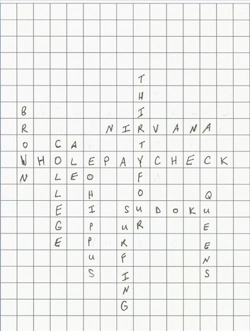 Hvordan lage Cross Word Puzzle