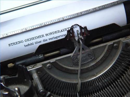 Historien om elektrisk skrivemaskin
