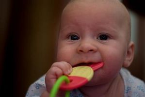 Ting å mate en teething baby