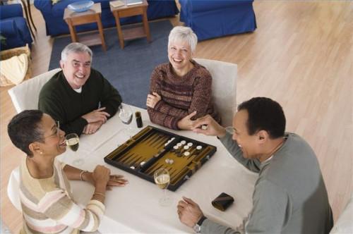 Hvordan sette opp en Backgammon Board