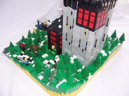 Hvordan lage en Lego Castle